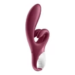 Nyúlvibrátor kettős stimulációval Touch me red