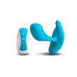 Ergonómiai vibrátor Inya eros - távirányítós, kék