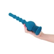 Forgó letapsztható vibrátor Revolution hurricane - teal