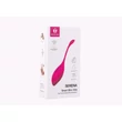Applikációs vibrációs tojás Realov Serena Smart Mini Vibe Purple 18,5 cm
