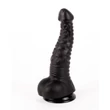 Anális dildó X-men 11” butt plug black ii 28 cm