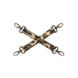 Műbőr Bdsm szett 13 darabos leopárd mintás Vivid leopard print soft bondage 