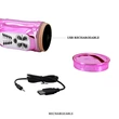 Rezgő és forgó nyúl vibri Bunny vibrátor purple 20 cm