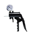 Péniszpumpa nyomásmérővel Max-precision power pump  clear/black