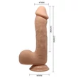 Realisztikus dildó Beautiful Johnson 23,4 cm