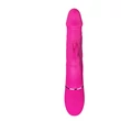 Vízálló és tölthető, szilikon nyuszi vibrátor Cocky Rabbit Magenta