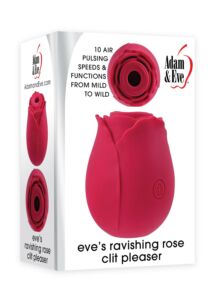 EVE'S RAVISHING ROSE CLIT PLEASER pulzáló csiklóizgató