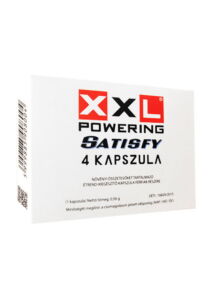 XXL Powering Satisfy potencianövelő kapszula férfiaknak 4 db