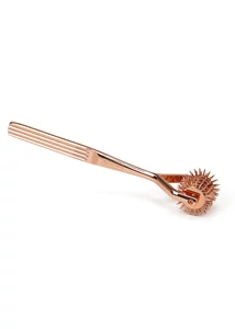 Ötsoros tüskés wartenberg-kerék Five-row pinwheel rose gold