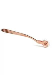 Ingerkerék egysoros rózsaarany One-row wartenberg pinwheel rose gold