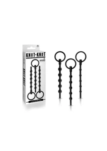 Húgycső tágító Knot-knot 3-in-1 beaded sounding set
