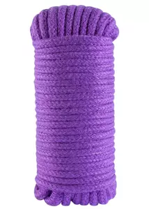 Lila pamut kötél Sex extra - silky bondage rope purple