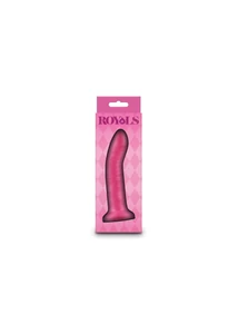 Letapasztható dildó metál rózsaszín Royals 5" Charlie 12,7 cm