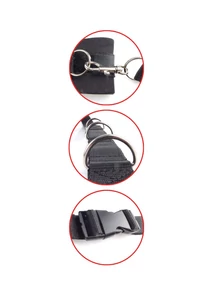 Ultimate bed restraint system  black