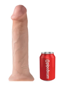 Letapasztható dildó realisztikus 14" cock  light