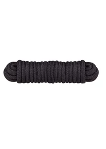 Fekete pamut kötél Sex extra - love rope black