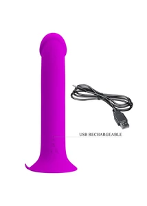 Letapasztható vibrátor Pretty Love murray rózsaszínű 19 cm