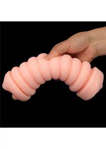 Realisztikus vagina és száj maszturbátor Virgin-skin blowout double side stroker vagina and mouth