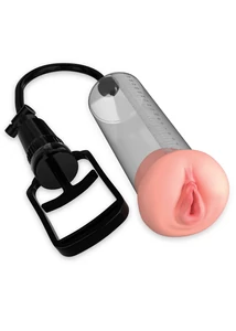 Péniszpumpa Fanta flesh pussy pump  clear/light/black