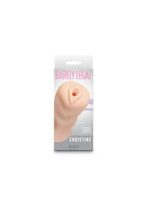 Maszturbátor Barely legal - christine stroker - white - alternate package vagina