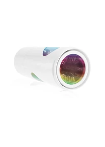 Maszturbátor forgómozgással Rechargeable roto-bator pussy  white/clear/multi