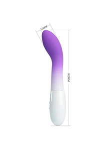 G-pont vibrátor Pretty Love Bishop purple/white