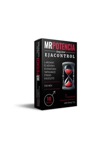 Késleltető hatású potencianövelő Mrpotencia long love ejacontrol - 10 db