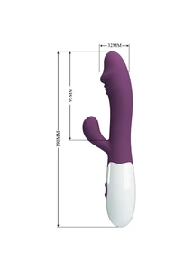 Csiklóizgatós g pont vibrátor Pretty love snappy purple ii