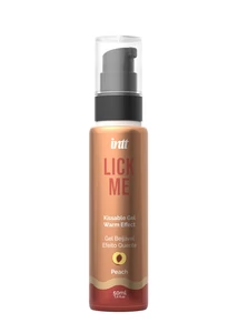 Orálgél, melegítős Lick me peach