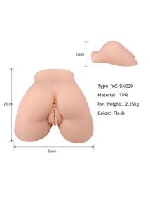 Maszturbátor vaginával, ánusszal 2 sweet holes masturbator vii
