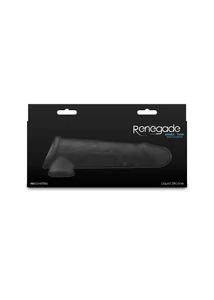 Fekete vékonyfalú péniszköpeny Renegade Annex thin black