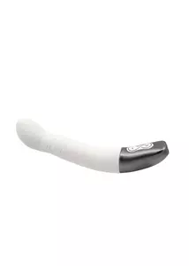 G-pontos vibrátor Titanz 8" silicone rechargeable vibrator in ivory white