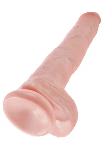 Valósághű dildó 35 cm-es cock with balls 14 testszínű