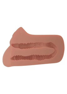 Vagina, ánusz maszturbátor Pick your pleasure stroker  tan