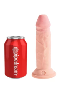 Letapasztható realisztikus dildó 6" triple density cock light