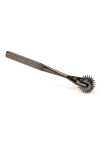 Ingerkerék háromsoros, waltenberg, ónszínű Three-row wartenberg pinwheel pewter