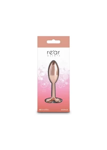 Fenékdugó Rear assets - clover - rose gold plug