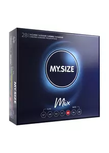 Méretes óvszer készlet My size mix condoms 60 mm (28 db) több ízben