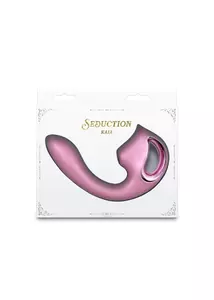 Léghullámos Seduction - kaia - metallic pink vibrátor