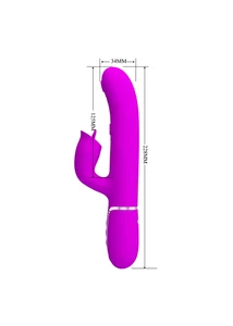 Csiklóizgatós vibrátor Pretty love gigi twinkled tenderness purple