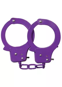 Lila fém bilincs Sex extra - metal cuffs purple