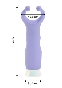 Multifunkciós vibrátor Nox Jade 13,5cm