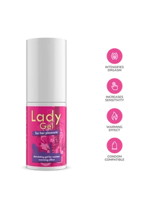 Csiklózgató gél Lady gel, 30 ml