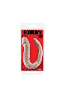 Hoodlum 16" U alakú kétvégű dildó 40 cm