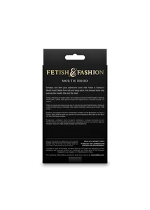 Maszk Fetish & fashion - mouth hood - white - alternate package szájnyílással