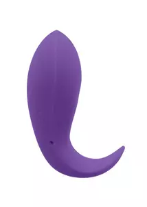 Csiklóizgatós vibrációs tojás S pleasures velvet droplet purple