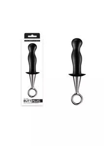 Kerekített fejű anal plug 10,5 cm - 5" silicone butt plug II