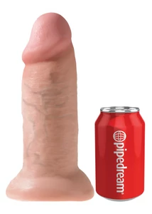 Dildó letapasztható 10" chubby  light