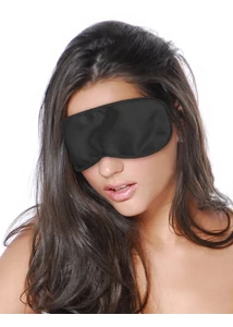 Szemtakaró Satin love mask  black