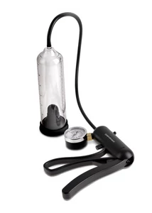Péniszpumpa Pro-gauge power pump  clear/black